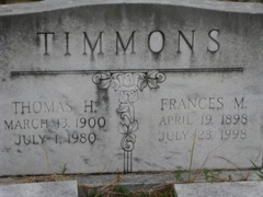 Thomas Hezekiah & Francis M. Timmons