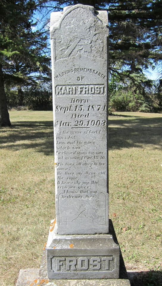 Kari Hendrickson Frost, 1871-1903